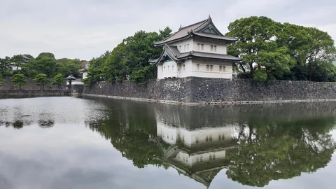 東京出差的空檔：皇居散步，吃飽再回家