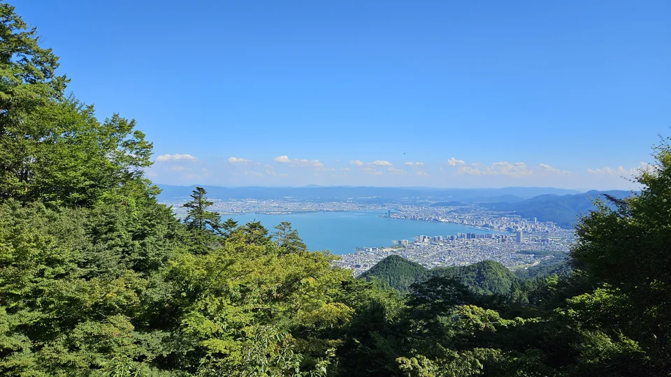 比叡山延曆寺山林與殿堂